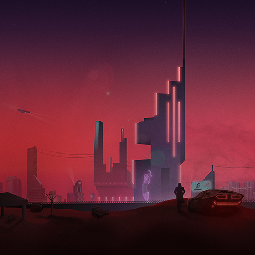 Movie poster for the 2017 film Blade Runner 2049