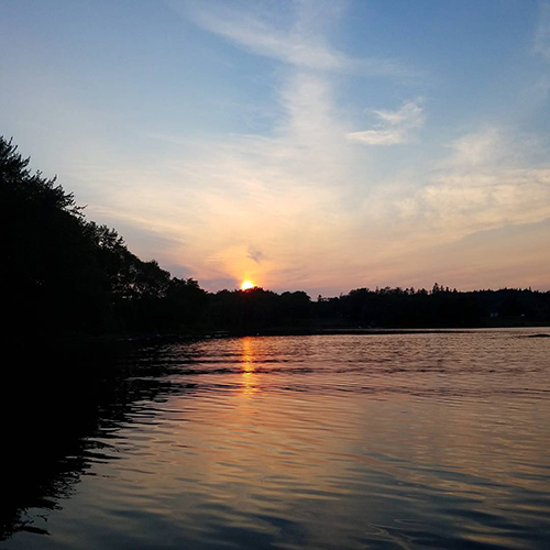 Lake at Sunset